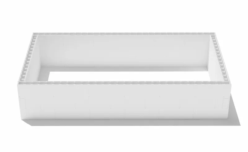 Polystyreen Zwembad Blokkenset - 7,00 X 3,50 X 1,50 M 3 Polystyreen Zwembad Blokkenset - 7,00 X 3,50 X 1,50 M