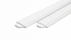 Roldeck PVC Witte Lamellen -Winkel Voor Zwembadbenodigdheden pvc50 white 1