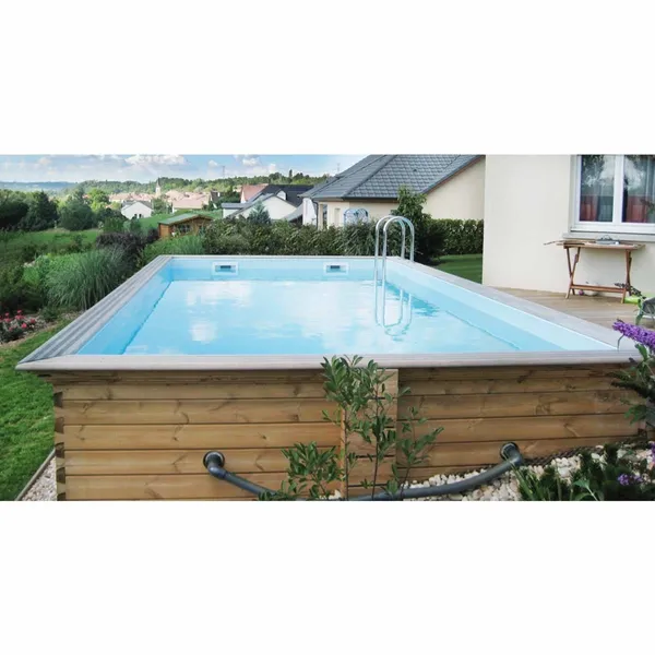 Gardipool Quartoo 3.50 X 3.50 X 1.33 M Houten Zwembad 7 Gardipool Quartoo 3.50 X 3.50 X 1.33 M Houten Zwembad - Afbeelding 5