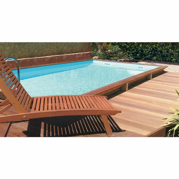 Gardipool Quartoo 9.80 X 3.50 X 1.46 M Houten Zwembad 6 Gardipool Quartoo 9.80 X 3.50 X 1.46 M Houten Zwembad - Afbeelding 4