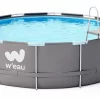 W'eau Steel Frame Zwembad - 427 X 122 Cm - Met Filterpomp En Accessoires -Winkel Voor Zwembadbenodigdheden weau round