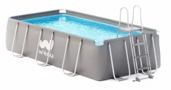 W'eau Steel Frame Zwembad - 549 X 305 X 122 Cm - Met Filterpomp En Accessoires