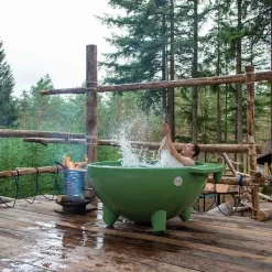 Weltevree Dutchtub Original Houtgestookte Hottub - 4 Personen - Grijs -Winkel Voor Zwembadbenodigdheden weltevree green dutchtub original treehouse