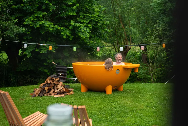Weltevree Dutchtub Original Houtgestookte Hottub - 4 Personen - Oranje 10 Weltevree Dutchtub Original Houtgestookte Hottub - 4 Personen - Oranje - Afbeelding 8