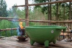 Weltevree Dutchtub Original Houtgestookte Hottub - 4 Personen - Groen -Winkel Voor Zwembadbenodigdheden weltevree dutchtub original olive green medium 2